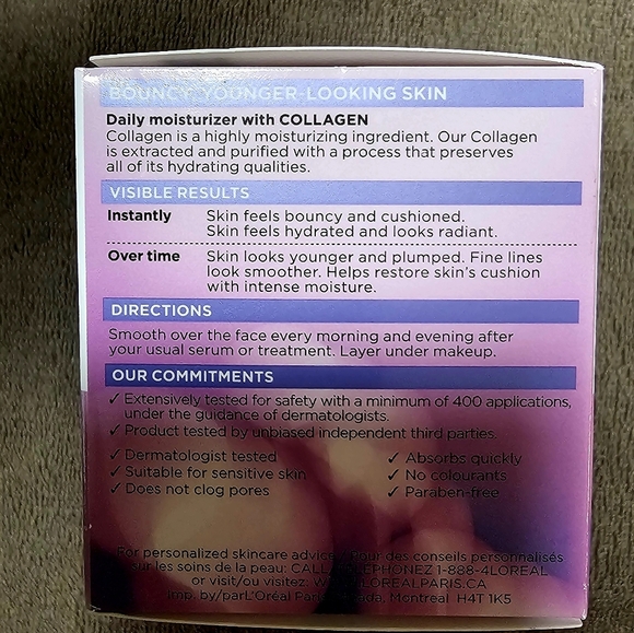 Loreal Collagen Moisture Filler Cream 50 ml - Picture 2 of 2